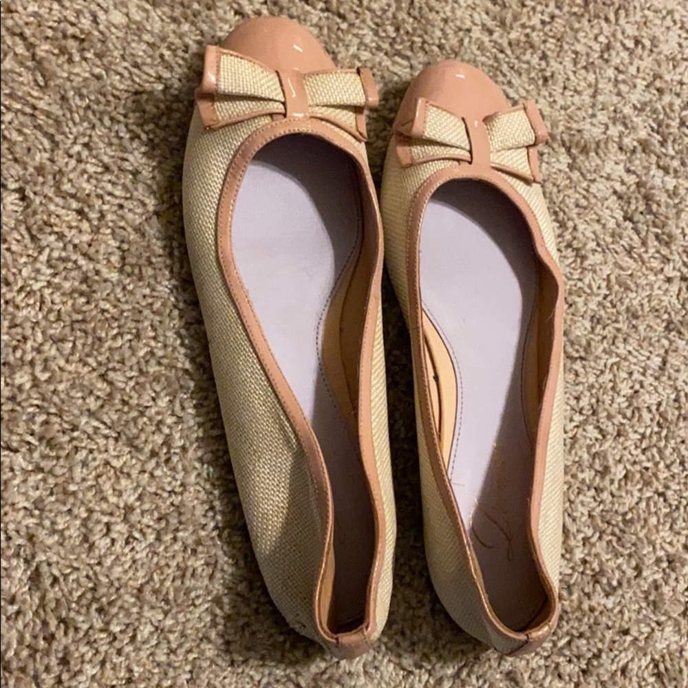 Delman Ballerina Flats with Bow